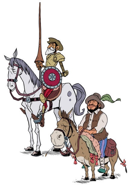 Quijote y Sancho istock